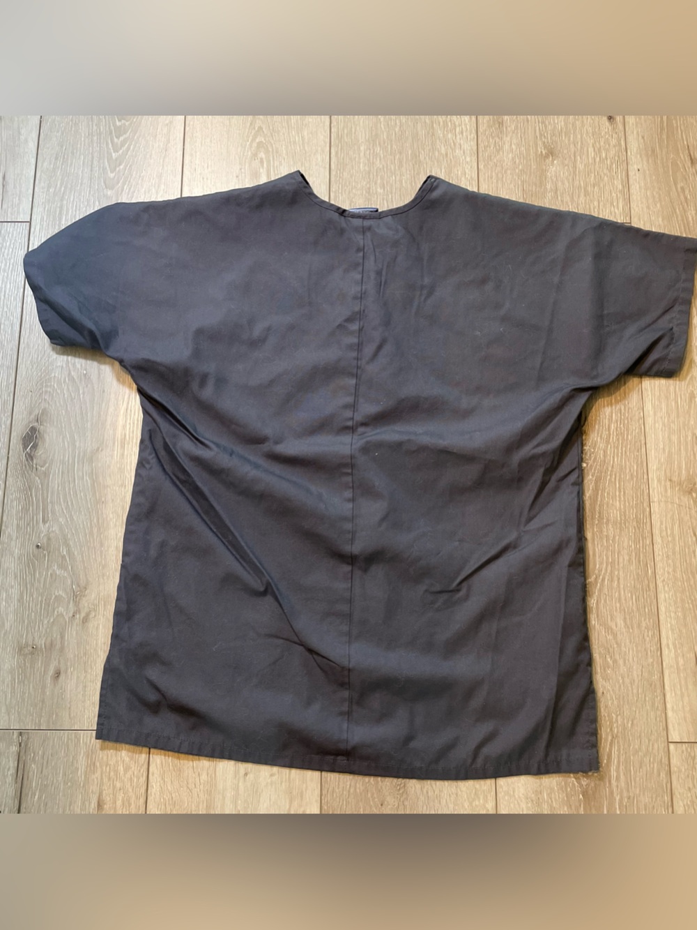 Cherokee Workwear Pewter Gray V-Neck Scrub XS Minimalist Utility Medical Uniform - Picture 2 of 6